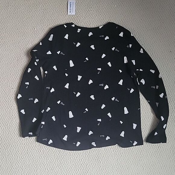 Girls Old Navy Long Sleeve Ghost Shirt Medium (8) - Picture 5 of 6